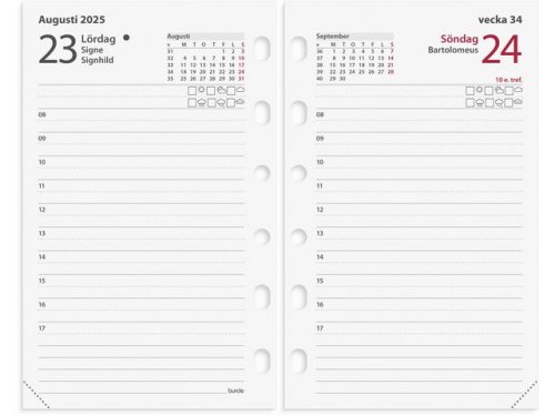 Compact kalendersats Lilla agendan 2025