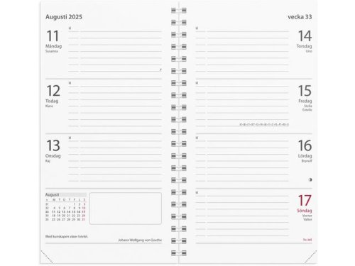 Planner Master kalendersats 2025