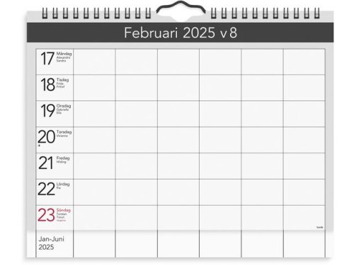 Vggkalender Vggagenda A4 2025