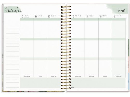 Life Organizer Blommor 2025