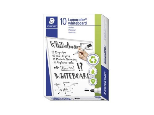 Whiteboardpenna STAEDTLER 351 rund svart