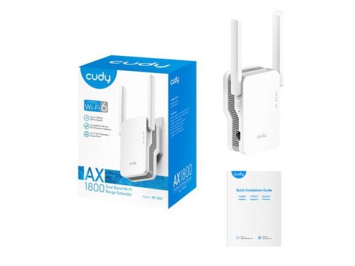 Wi-Fi Extender CUDY RE1800 AX1800 Mesh