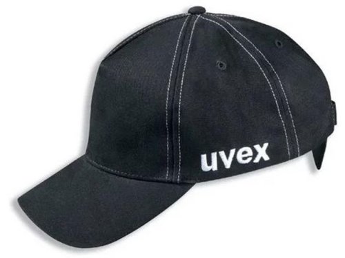 Sttskyddskeps UVEX U-cap svart 55-59cm