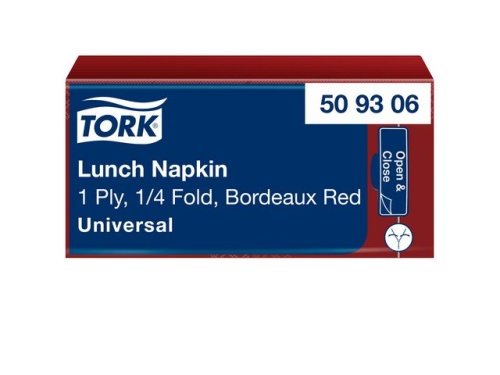 Servett TORK Lunch 1-lags vinrd 500/fp