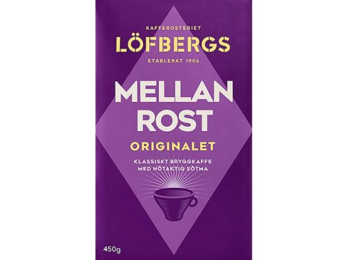 Kaffe LFBERGS mellanrost brygg 450g