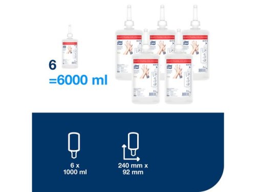 Tvl TORK S1 Antimikrobiell Flyt. 1L