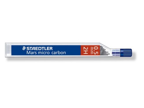 Reservstift STAEDTLER 0,5mm 2H 12/FP