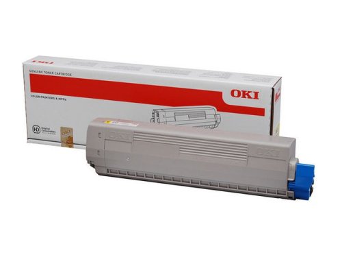 Toner OKI 44844505 10K gul