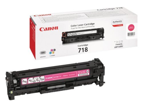 Toner CANON 2660B002 718M 2,9K magenta