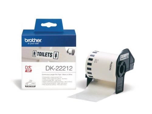 Etikett BROTHER DK22212 pl 62mmx15,24m