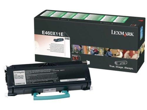 Toner LEXMARK E460X11E 15K svart