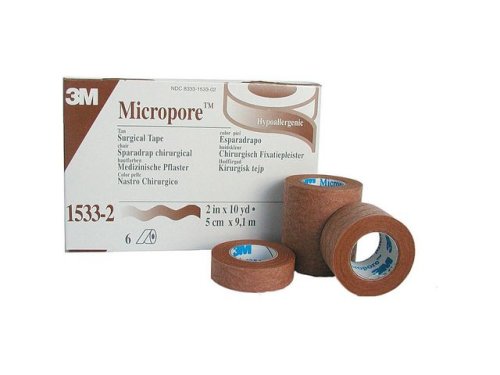 Micropore Beige 5,0cm x 9,1m 6/FP