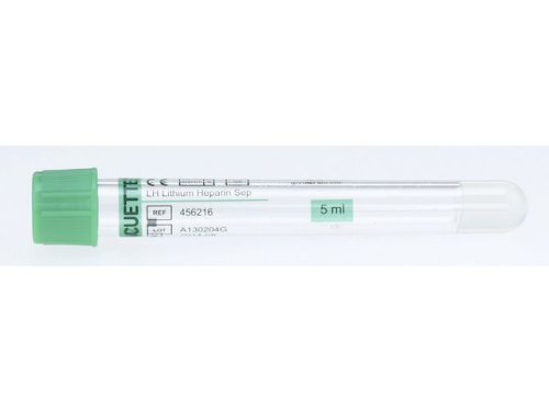 VACUETTE Mintgrn Li-Hep Gel7/5ml 50/fp