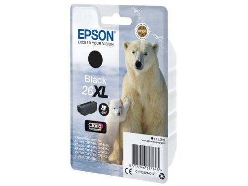 Blckpatron EPSON C13T26214012 Svart