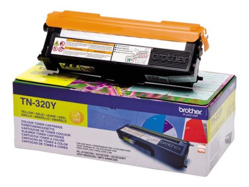 Toner BROTHER TN320Y gul