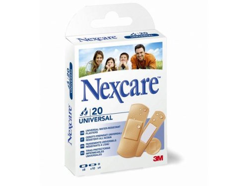 Plster NEXCARE Universal 3 strl 20/fp