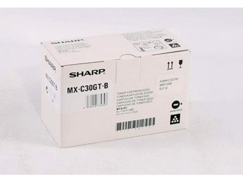 Toner SHARP MXC30GTB 6K svart