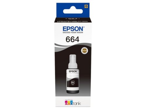 Blckpatron EPSON T6641 Svart