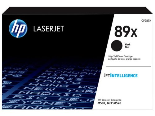 Toner HP CF289X 89X 10K svart