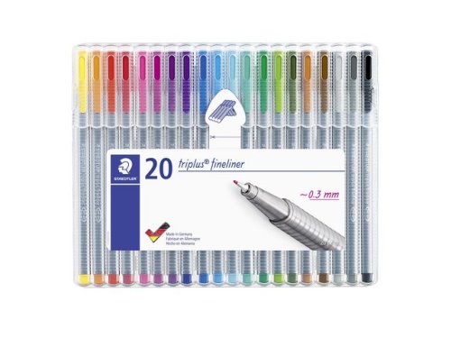 Fineliner STAEDTLER triplus 20 frger