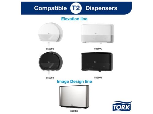 Toalettpapper TORK Uni T2 1-lag 12/fp