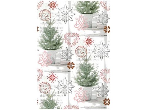 Julpapper 57cmx154m Pinetree