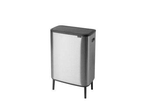 Papperskorg BRABANTIA Bo Touch 60L stl