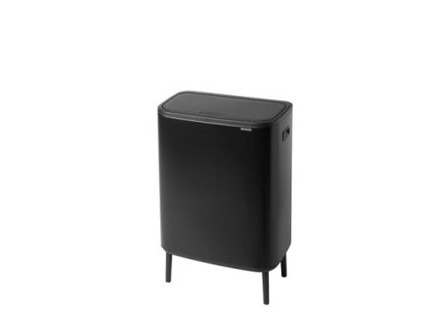 Papperskorg BRABANTIA Bo Touch 60L svart