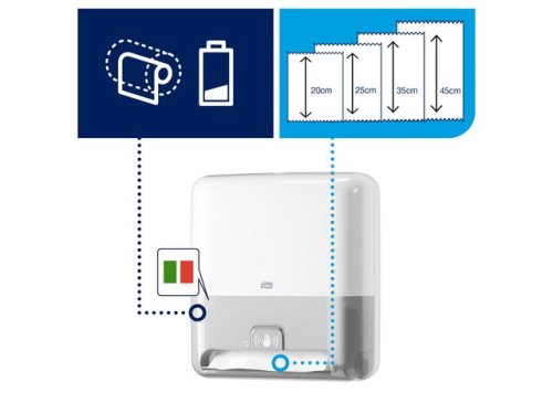 Dispenser TORK H1 MATIC Sensor vit