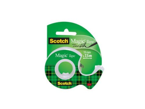 Dokumenttejp 19mm x 7,5m SCOTCH med hllare