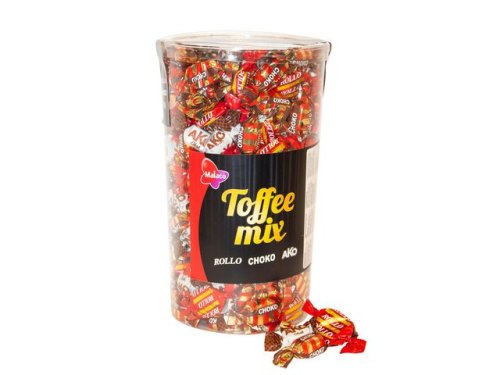 Godis Toffee Mix Tube 1,76kg