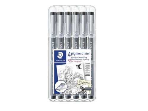 Tuschpenna STAEDTLER pigmentliner 6/FP