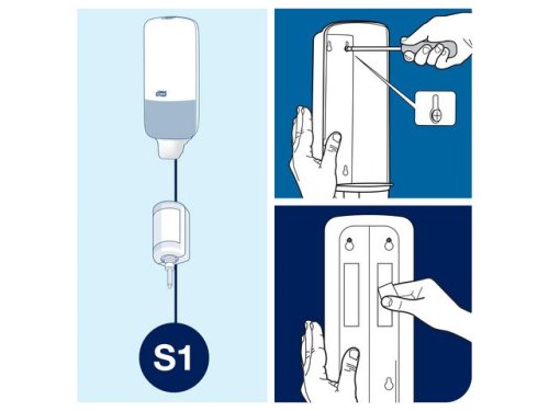 Dispenser TORK S1 Tvl vit