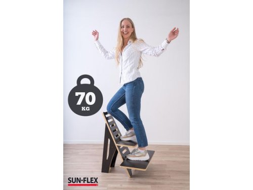 Bord SUN-FLEX Easydesk Rise svart