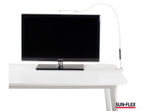 Lampa SUN-FLEX Desklite LED vit