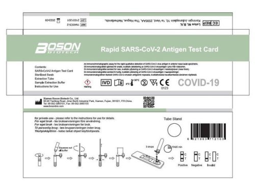 Sjlvtest BOSON Antigen Rapid Test 1/fp