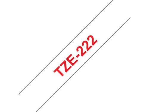 Tape BROTHER TZE222 9mm Rd p Vit 5/fp