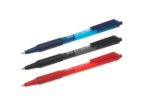 Kulpenna BIC Soft Feel Clic 1,0 rd