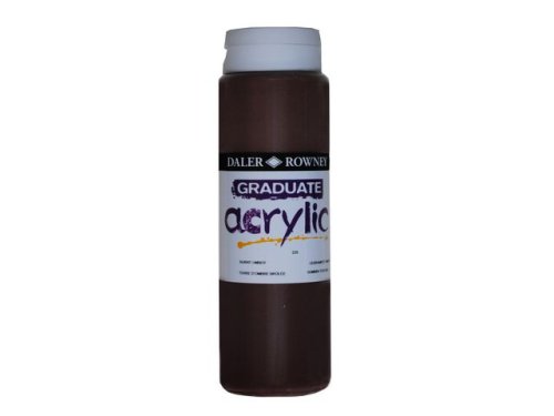 Akrylfrg 500 ml brun