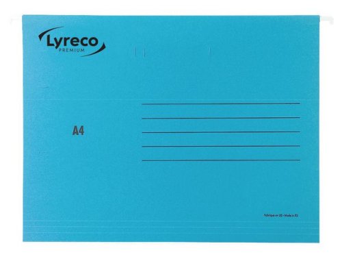 Hngmapp LYRECO premium A4 bl 25/fp