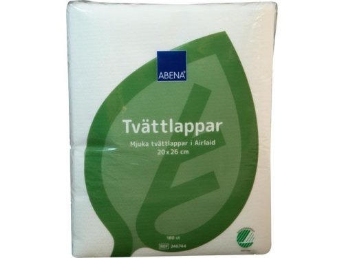 Tvttlapp Airlaid Svanen 20x26cm 180/fp