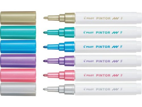 Mrkpenna PILOT Pintor F 6 fr Metal Mi