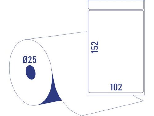 Etikett AVERY 102x152mm 950/FP