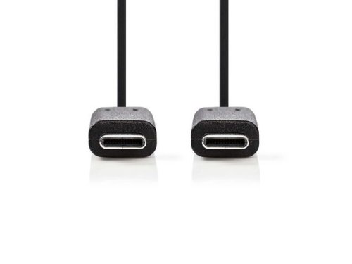 Kabel NEDIS USB-C - USB-C 2m svart