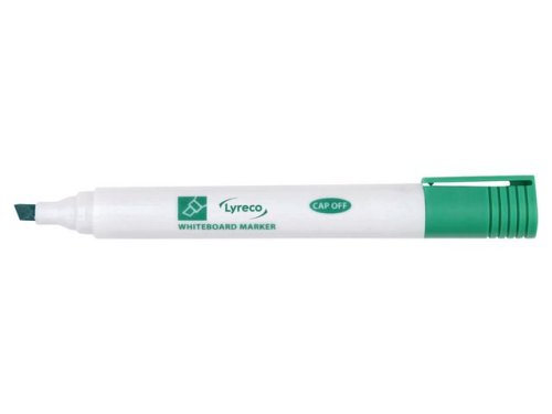 Whiteboardpenna LYRECO drywipe sned grn