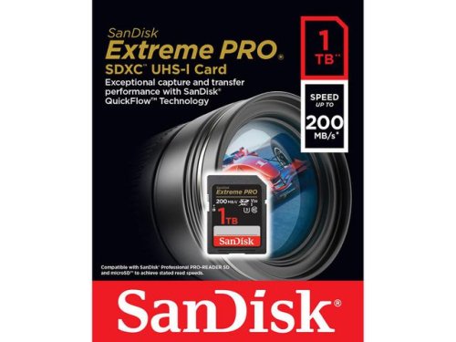 Minneskort SANDISK SDHC Extreme Pro 1TB