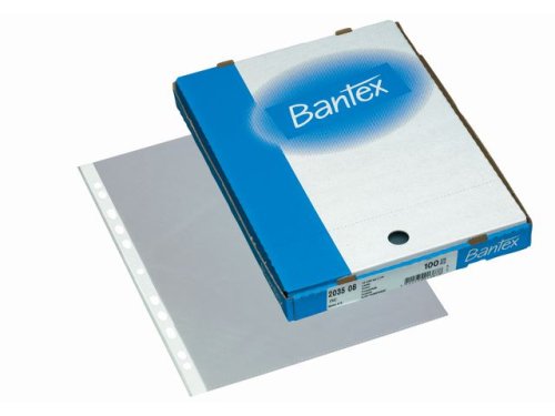 Plastficka BANTEX A4 0,06 100/fp