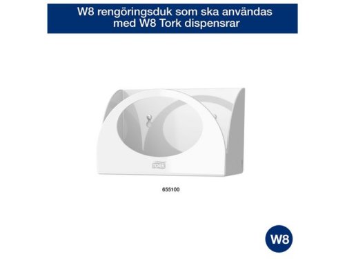 Rengringsduk TORK W8 99% biobas. 50/fp