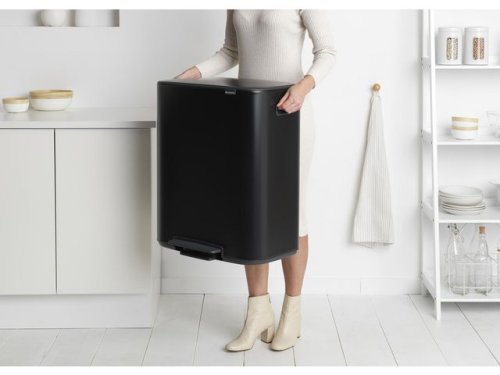 Papperskorg BRABANTIA Pedal Bo 2x30L sv