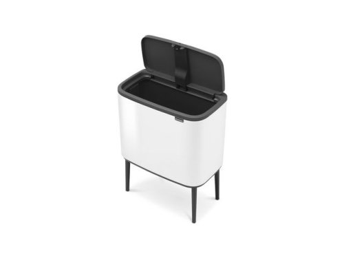 Papperskorg BRABANTIA Bo Touch 36L vit